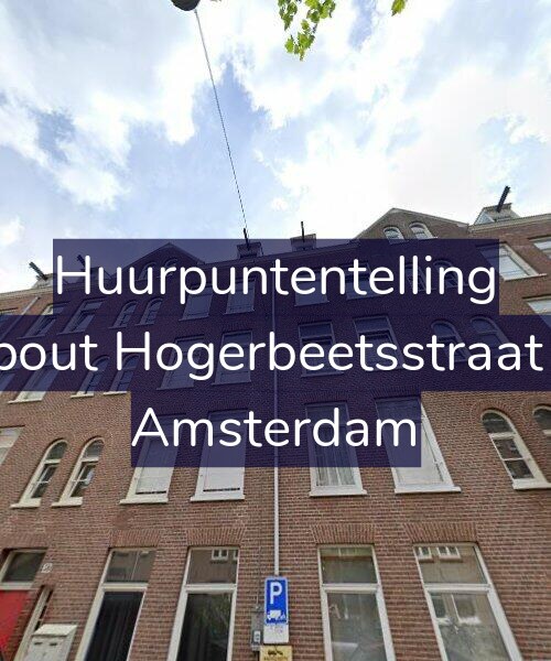 Foto gevel Huurpuntentelling voor Rombout Hogerbeetsstraat 59-3, Amsterdam