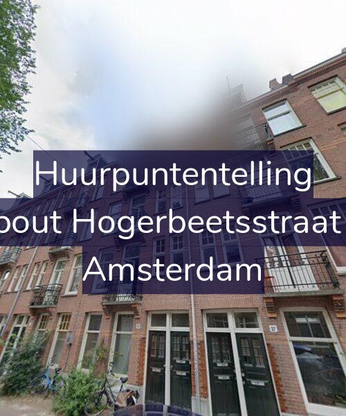 Foto gevel Huurpuntentelling voor Rombout Hogerbeetsstraat 25-4, Amsterdam