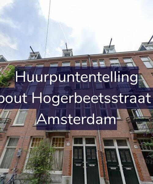Foto gevel Huurpuntentelling voor Rombout Hogerbeetsstraat 17-4, Amsterdam