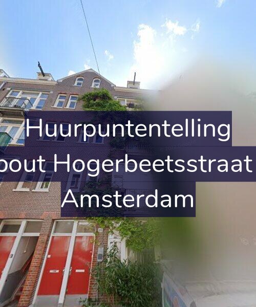Foto gevel Huurpuntentelling voor Rombout Hogerbeetsstraat 95-1, Amsterdam