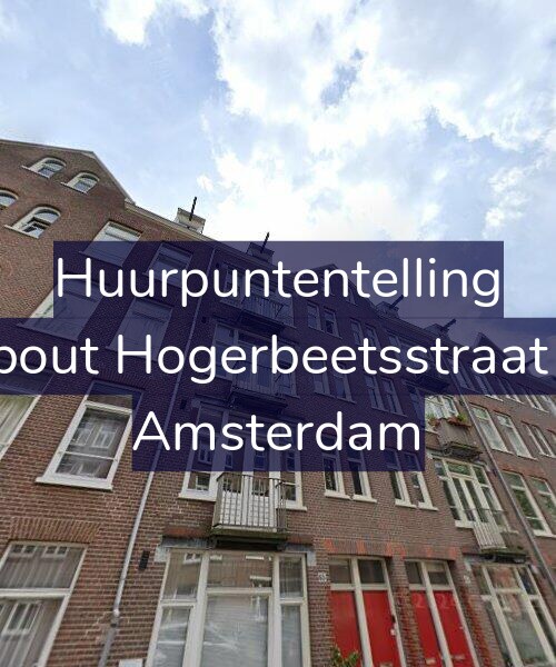 Foto gevel Huurpuntentelling voor Rombout Hogerbeetsstraat 65-2, Amsterdam