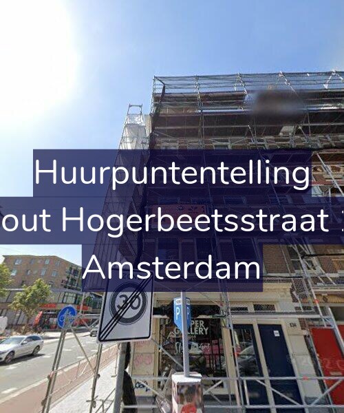 Foto gevel Huurpuntentelling voor Rombout Hogerbeetsstraat 136-2, Amsterdam