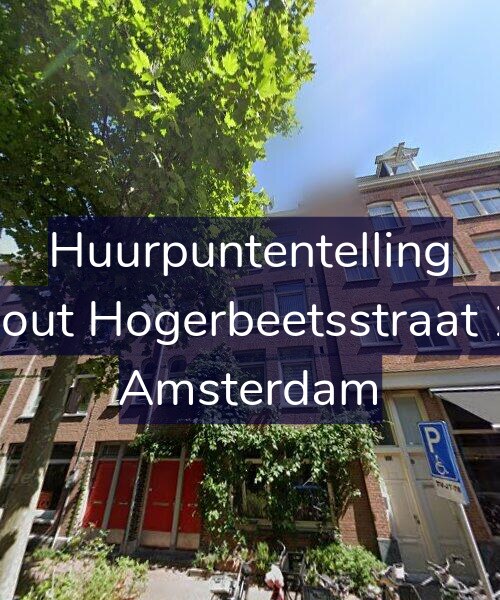 Foto gevel Huurpuntentelling voor Rombout Hogerbeetsstraat 133-2, Amsterdam