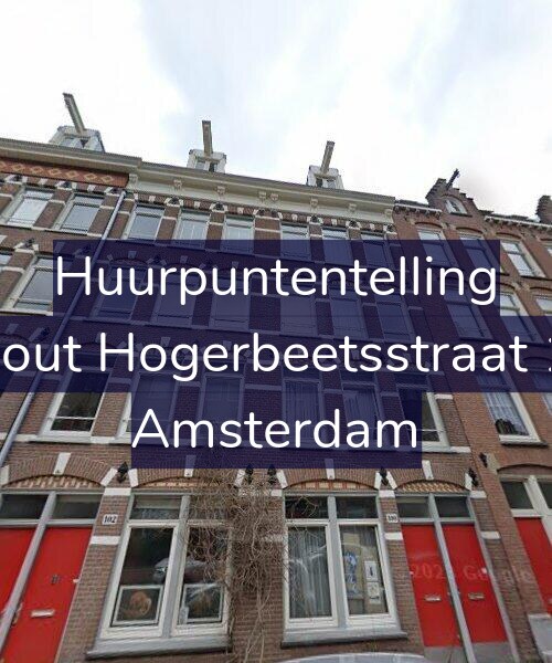 Foto gevel Huurpuntentelling voor Rombout Hogerbeetsstraat 100-1, Amsterdam
