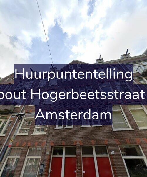 Foto gevel Huurpuntentelling voor Rombout Hogerbeetsstraat 69-2, Amsterdam