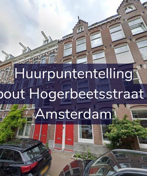 Foto gevel Huurpuntentelling voor Rombout Hogerbeetsstraat 98-H, Amsterdam