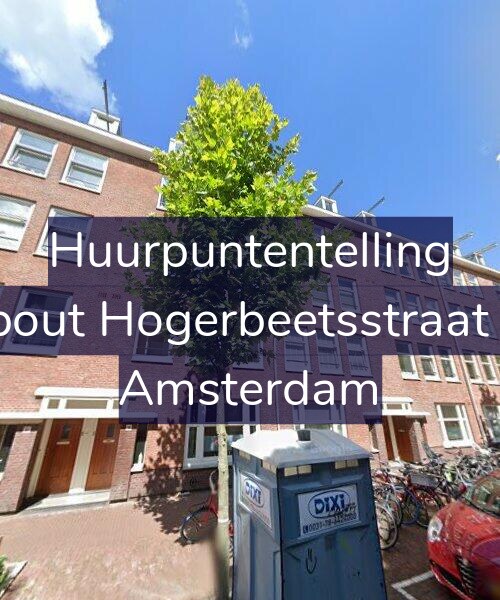 Foto gevel Huurpuntentelling voor Rombout Hogerbeetsstraat 56-H, Amsterdam