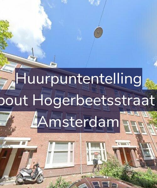 Foto gevel Huurpuntentelling voor Rombout Hogerbeetsstraat 60-1, Amsterdam