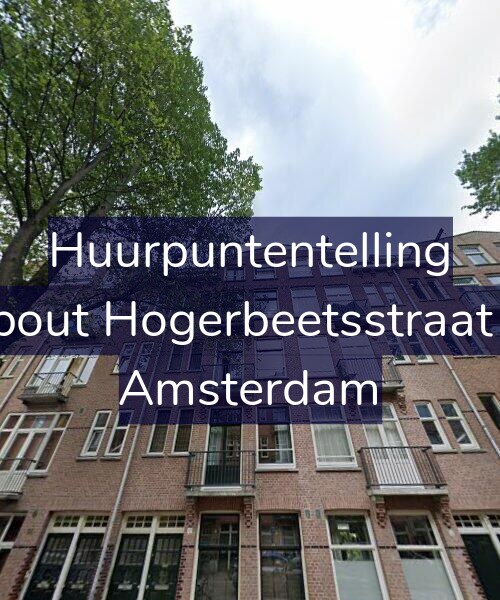 Foto gevel Huurpuntentelling voor Rombout Hogerbeetsstraat 12-3, Amsterdam