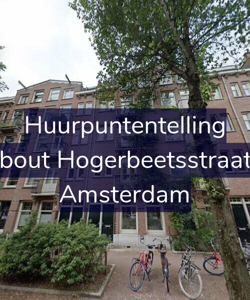 Foto gevel Huurpuntentelling voor Rombout Hogerbeetsstraat 8-H, Amsterdam