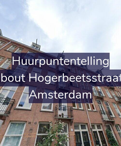Foto gevel Huurpuntentelling voor Rombout Hogerbeetsstraat 5-2, Amsterdam