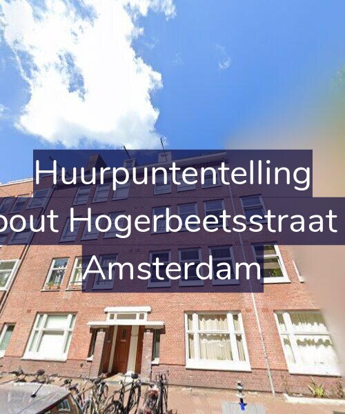 Foto gevel Huurpuntentelling voor Rombout Hogerbeetsstraat 66-H, Amsterdam