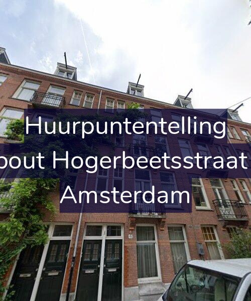 Foto gevel Huurpuntentelling voor Rombout Hogerbeetsstraat 15-1, Amsterdam