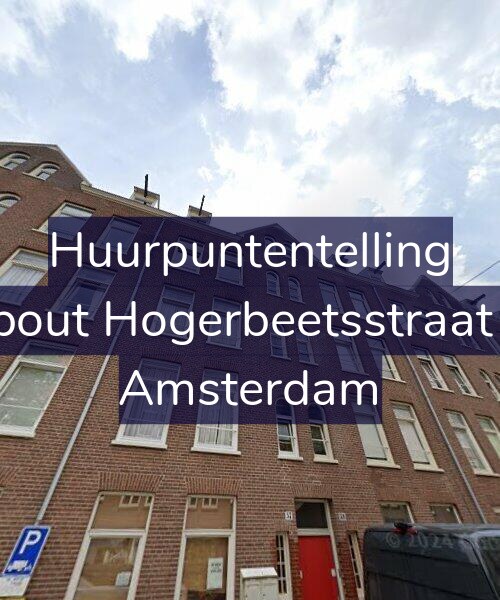 Foto gevel Huurpuntentelling voor Rombout Hogerbeetsstraat 57-2, Amsterdam