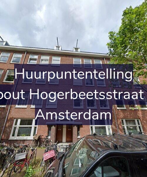Foto gevel Huurpuntentelling voor Rombout Hogerbeetsstraat 54-H, Amsterdam