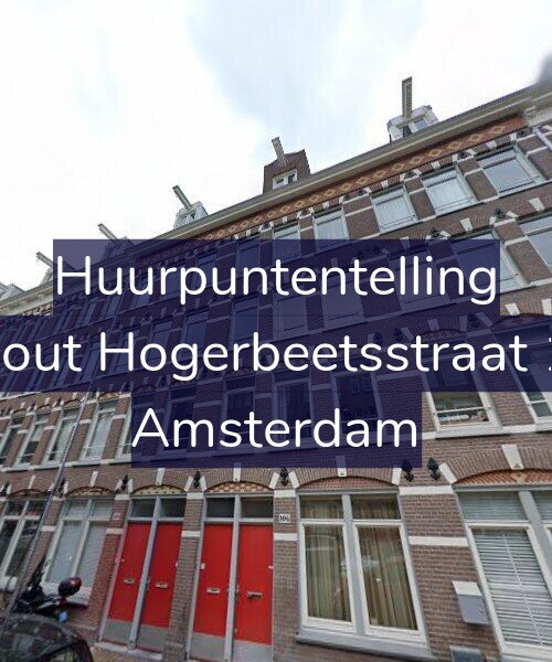 Foto gevel Huurpuntentelling voor Rombout Hogerbeetsstraat 106-2, Amsterdam