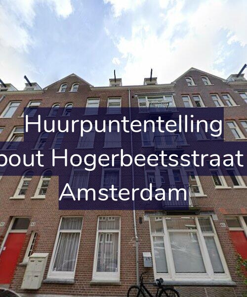 Foto gevel Huurpuntentelling voor Rombout Hogerbeetsstraat 63-1, Amsterdam