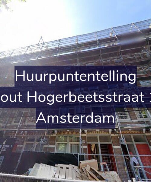 Foto gevel Huurpuntentelling voor Rombout Hogerbeetsstraat 124-1, Amsterdam