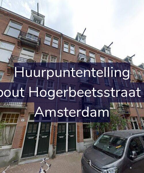 Foto gevel Huurpuntentelling voor Rombout Hogerbeetsstraat 19-H, Amsterdam