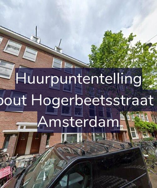 Foto gevel Huurpuntentelling voor Rombout Hogerbeetsstraat 52-H, Amsterdam