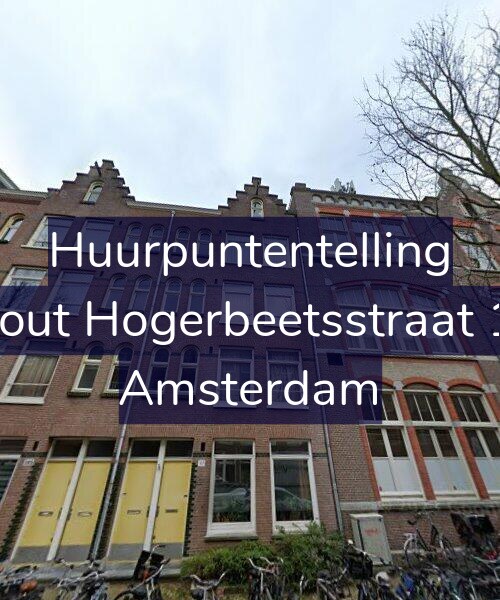 Foto gevel Huurpuntentelling voor Rombout Hogerbeetsstraat 107-H, Amsterdam