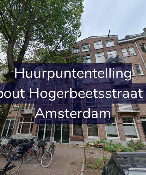 Foto gevel Huurpuntentelling voor Rombout Hogerbeetsstraat 12-H, Amsterdam