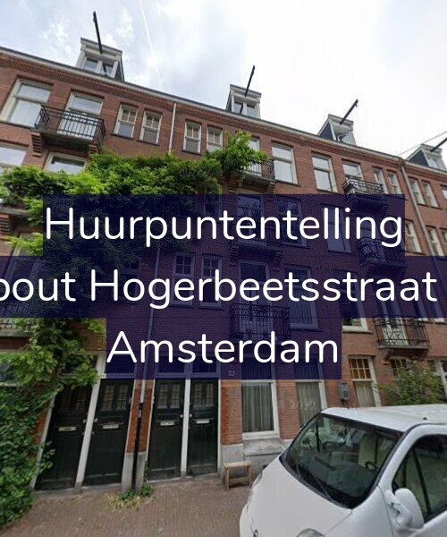 Foto gevel Huurpuntentelling voor Rombout Hogerbeetsstraat 15-H, Amsterdam