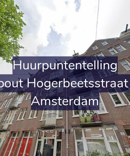 Foto gevel Huurpuntentelling voor Rombout Hogerbeetsstraat 75-2, Amsterdam