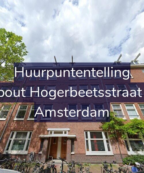 Foto gevel Huurpuntentelling voor Rombout Hogerbeetsstraat 50-1, Amsterdam