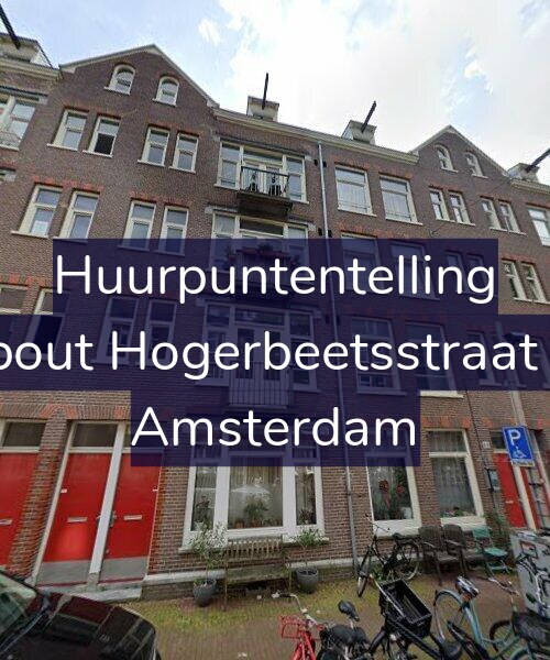 Foto gevel Huurpuntentelling voor Rombout Hogerbeetsstraat 67-H, Amsterdam