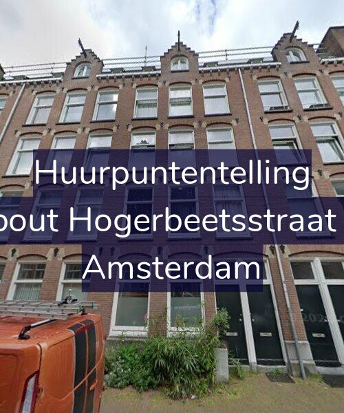 Foto gevel Huurpuntentelling voor Rombout Hogerbeetsstraat 84-H, Amsterdam