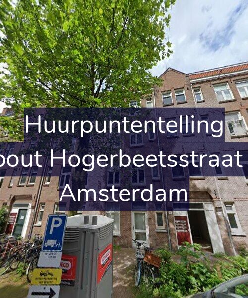 Foto gevel Huurpuntentelling voor Rombout Hogerbeetsstraat 28-H, Amsterdam
