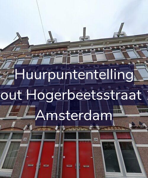 Foto gevel Huurpuntentelling voor Rombout Hogerbeetsstraat 114-3, Amsterdam