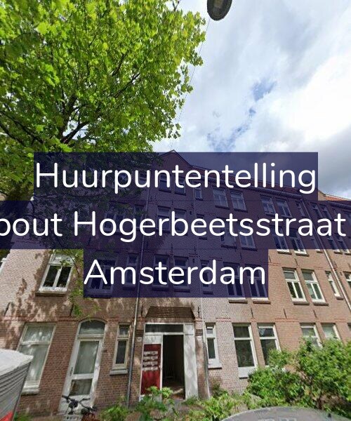 Foto gevel Huurpuntentelling voor Rombout Hogerbeetsstraat 26-1, Amsterdam