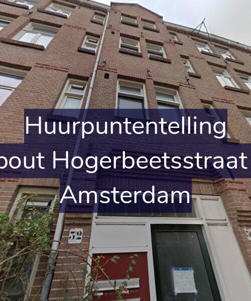 Foto gevel Huurpuntentelling voor Rombout Hogerbeetsstraat 30-1, Amsterdam