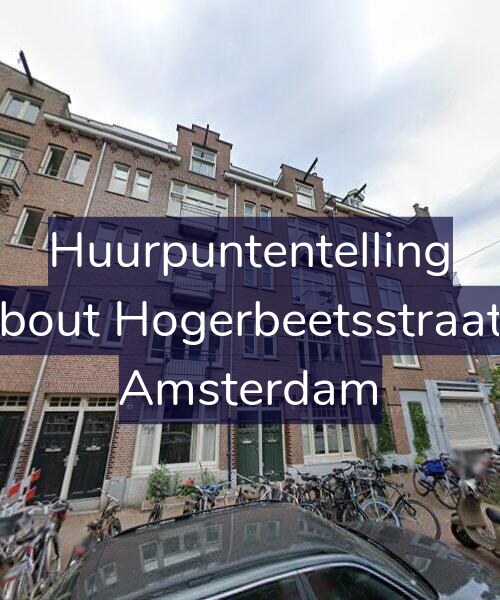 Foto gevel Huurpuntentelling voor Rombout Hogerbeetsstraat 2-H, Amsterdam