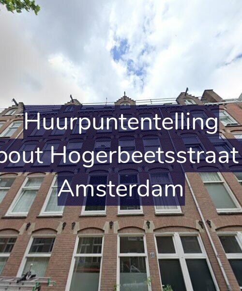 Foto gevel Huurpuntentelling voor Rombout Hogerbeetsstraat 84-2, Amsterdam