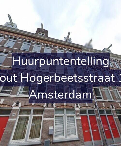 Foto gevel Huurpuntentelling voor Rombout Hogerbeetsstraat 104-H, Amsterdam