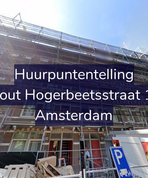 Foto gevel Huurpuntentelling voor Rombout Hogerbeetsstraat 122-H, Amsterdam
