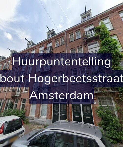 Foto gevel Huurpuntentelling voor Rombout Hogerbeetsstraat 9-H, Amsterdam