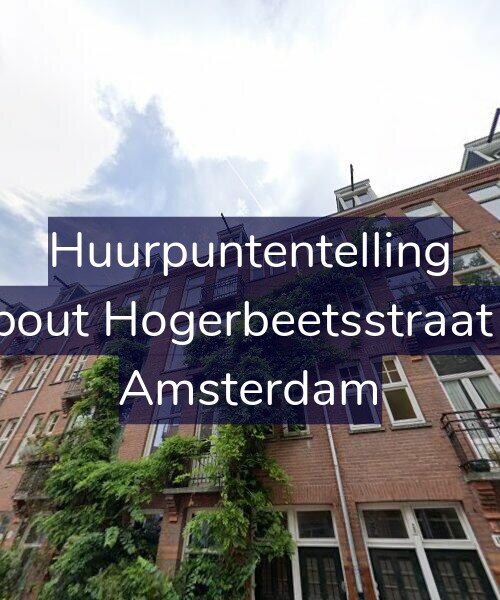 Foto gevel Huurpuntentelling voor Rombout Hogerbeetsstraat 13-3, Amsterdam