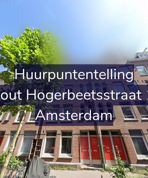 Foto gevel Huurpuntentelling voor Rombout Hogerbeetsstraat 127-1, Amsterdam