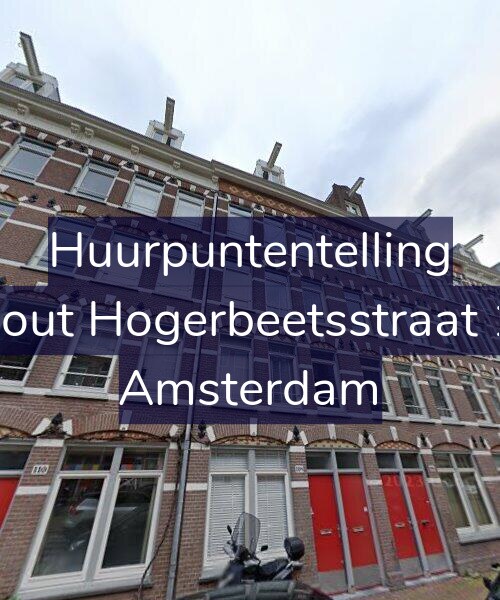 Foto gevel Huurpuntentelling voor Rombout Hogerbeetsstraat 108-1, Amsterdam