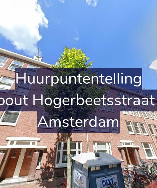 Foto gevel Huurpuntentelling voor Rombout Hogerbeetsstraat 56-1, Amsterdam