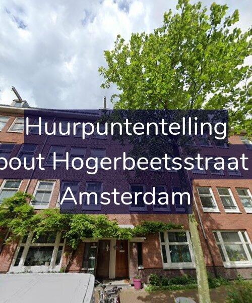 Foto gevel Huurpuntentelling voor Rombout Hogerbeetsstraat 46-1, Amsterdam