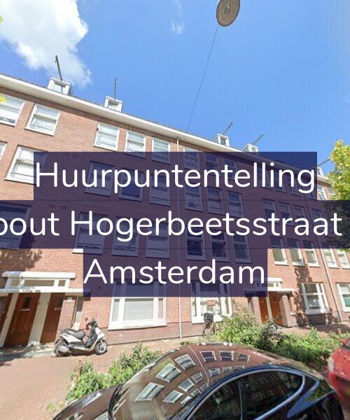Foto gevel Huurpuntentelling voor Rombout Hogerbeetsstraat 60-H, Amsterdam