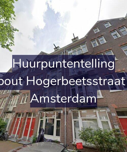 Foto gevel Huurpuntentelling voor Rombout Hogerbeetsstraat 75-1, Amsterdam