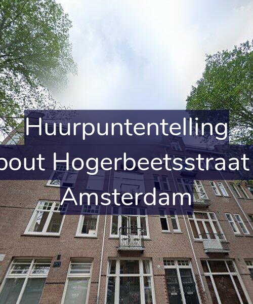 Foto gevel Huurpuntentelling voor Rombout Hogerbeetsstraat 16-2, Amsterdam