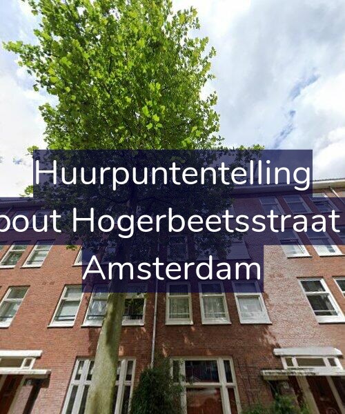 Foto gevel Huurpuntentelling voor Rombout Hogerbeetsstraat 40-2, Amsterdam