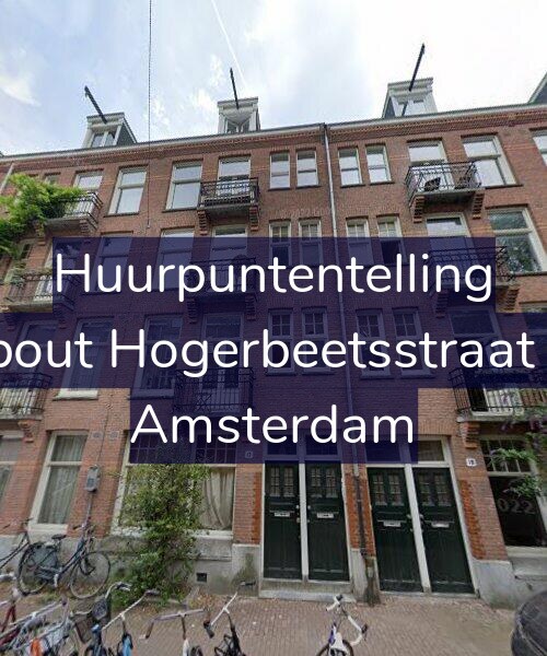 Foto gevel Huurpuntentelling voor Rombout Hogerbeetsstraat 17-H, Amsterdam